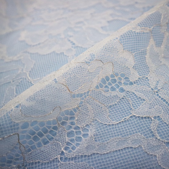 Ivory soft Chantilly Lace