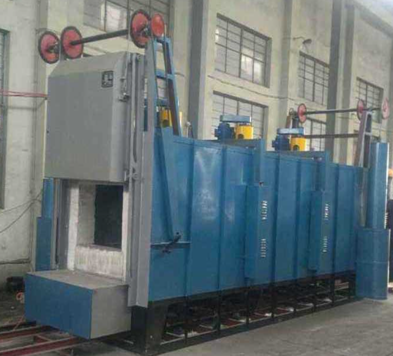 Medium temperature car tempering furnace debugging