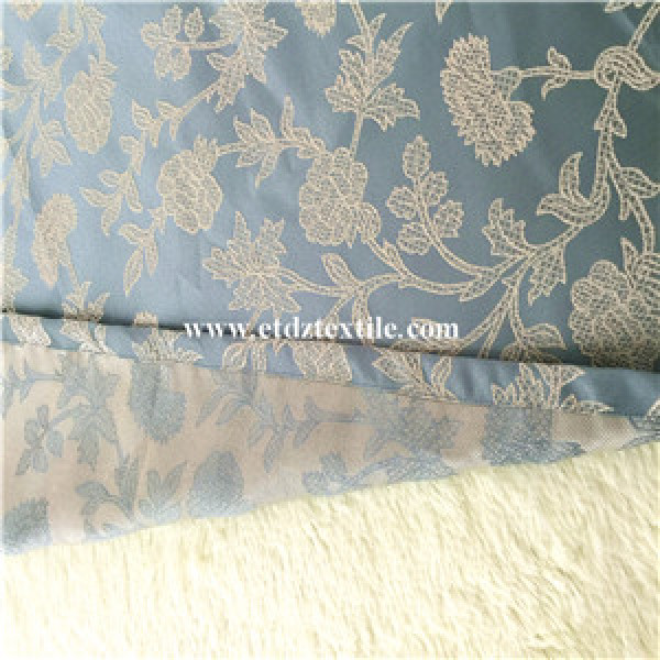 Hot Jacquard Design Of Soft Textile Window Curtain Fabric