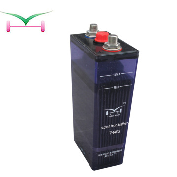 Nickel-iron rechargeable 24V 400ah battery