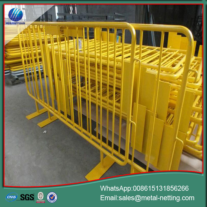 traffic temporary barrier crowd control barriers