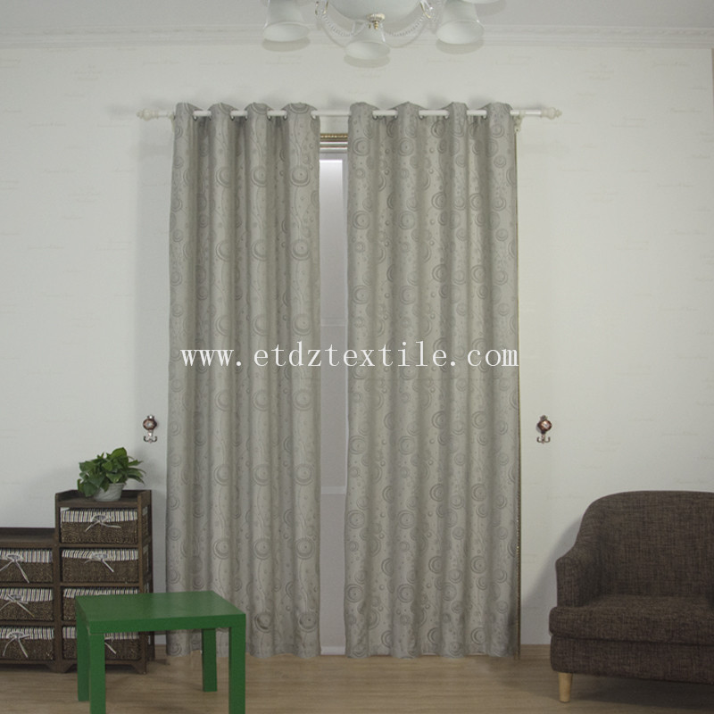 Popular Dandelion Love Jacquard Curtain