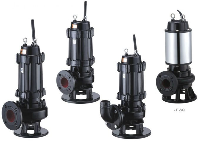 WQ type diving non-blocking sewage pump 3