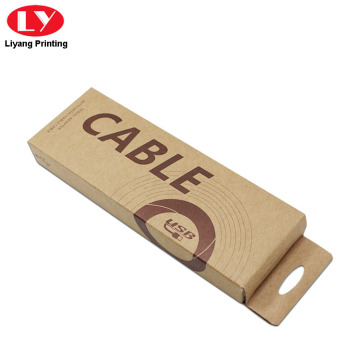 Cable Packaging Kraft Paper Hanging Box