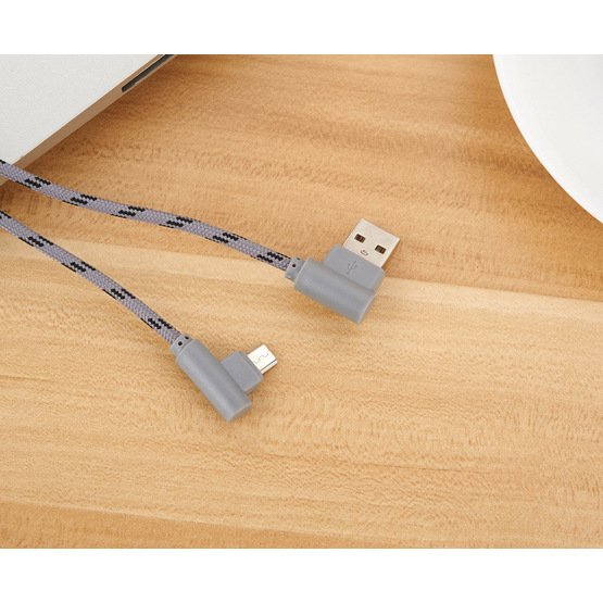 2.4A  90 degree elbow usb cable