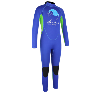 Seaskin Blue1.5mm full wetsuit diving