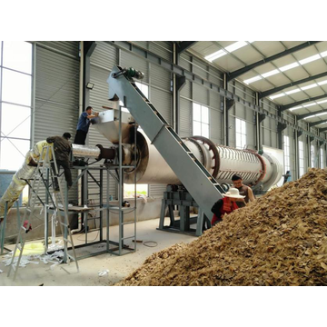 Rice husk biochar continuous charcoal carbonization furnace