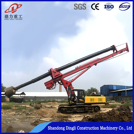 Dingli Export Hydraulic Drilling Machine Rotary Drilling Rig