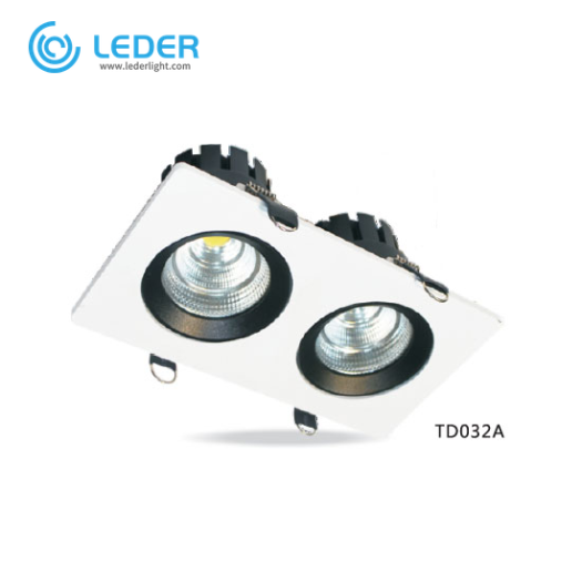 LEDER Rectangular COB 9W*2 LED Downlight