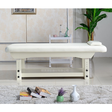 Salon furniture adjustable wooden massage table facial bed