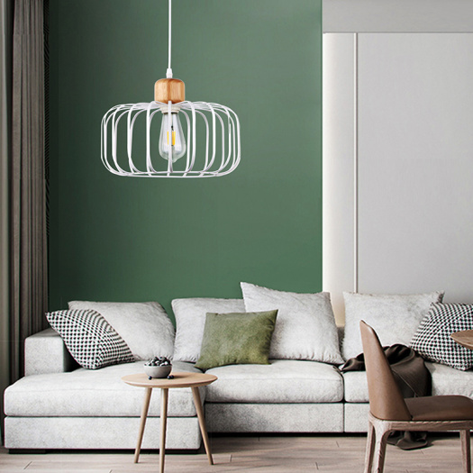 Simple Interior Metal Pendant Hanging Decorative Light