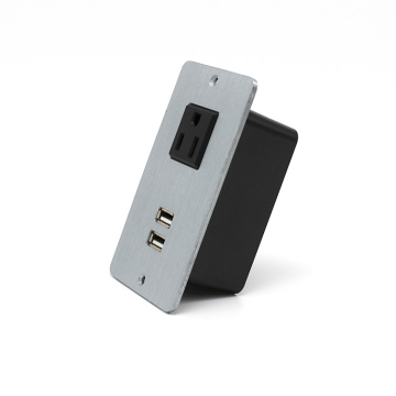 US Single Outlet Socket With USB