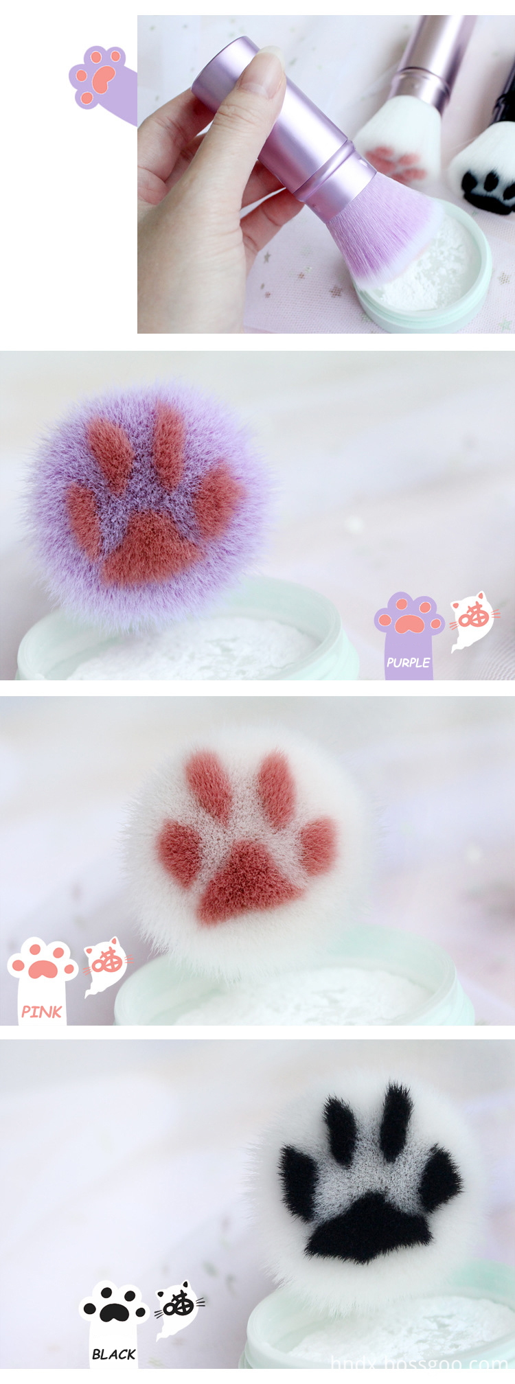 Cute Cat Paw Foundation Blush 4