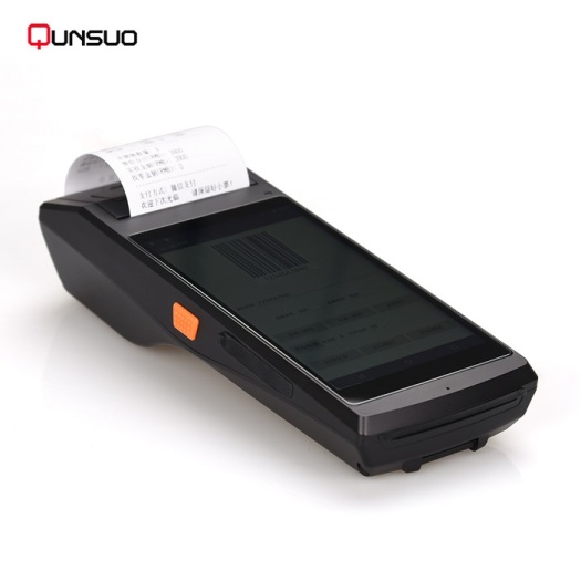 Portable UHF RFID scanner PDA with printer