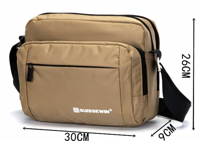 Convenience Multi-layer Waist Pack Urban Recreational Waist Pack Solid Color Waist Pack