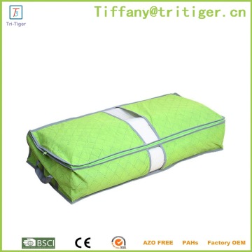 space saving cloths storage bag / quilt storage bag/plastic bag with zipper