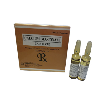 GMP Calcium Gluconate Injection 10% 10ml