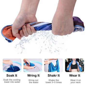 Digitek women Cooling Sports Daily Microfiber Towels