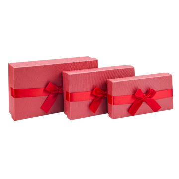 Ribbon Folding Paper Gift Box