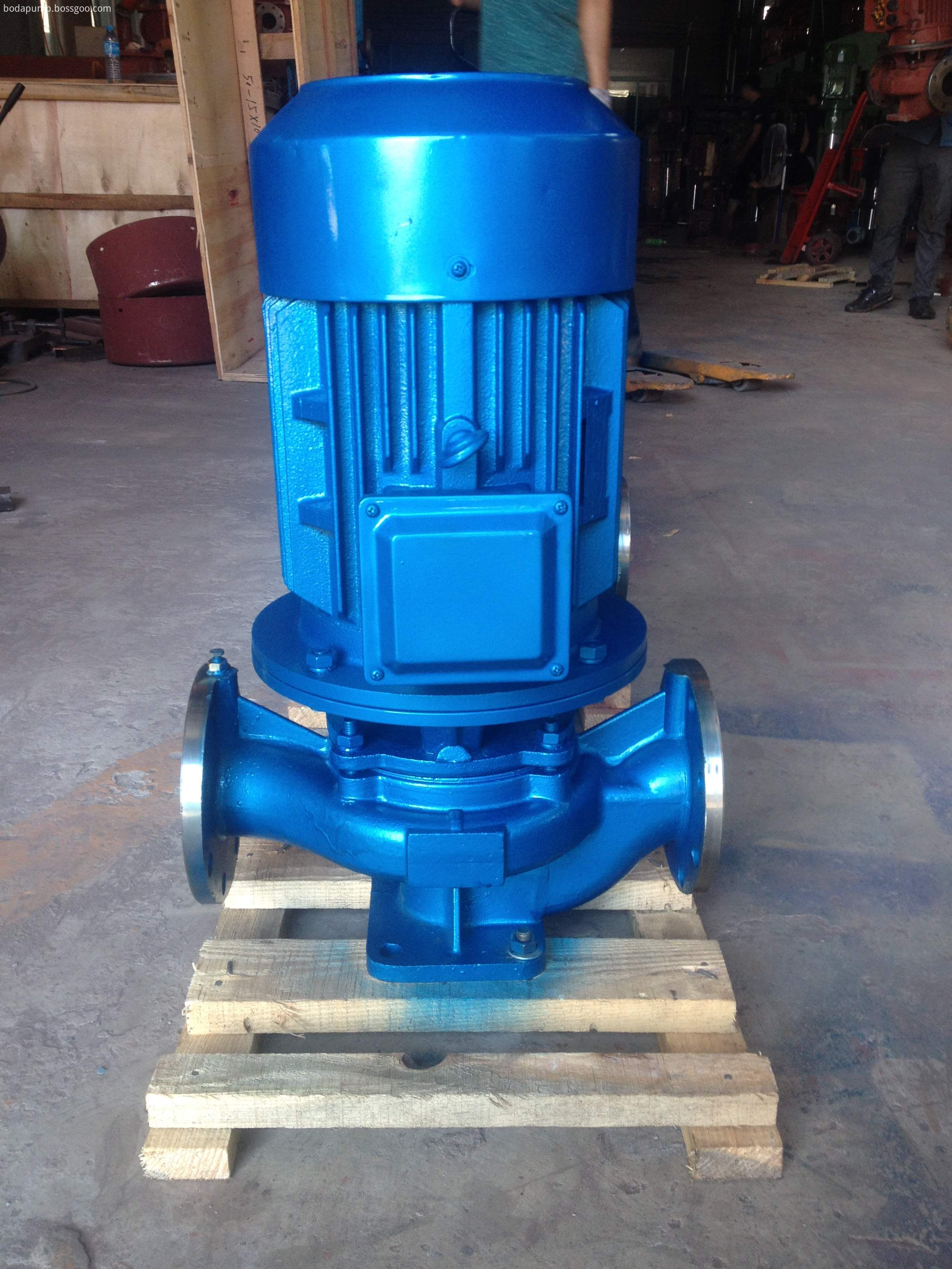 ISG series vertical pipeline centrifugal pump  vertical centrifugal pump 4