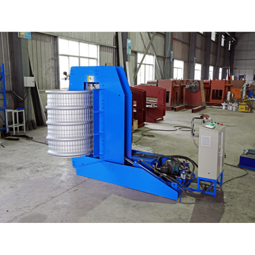 Automatic roofing sheet bend curving machine