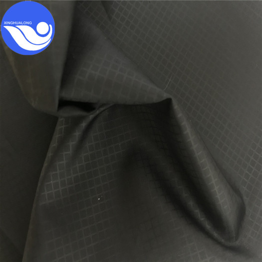 Embossed Polyester Taffeta Fabric Simple Style Design