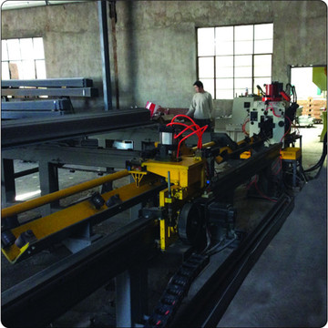 High speed CNC angles steel punching&shearing line