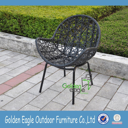 Popular SGS PE Rattan Garden Wicker Leisure Chair