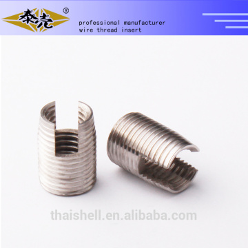 304 stainless steel self tapping threaded inserts