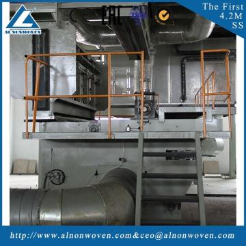 Low price AL-3200 SS 3200mm non woven fabrics making machinery made in China