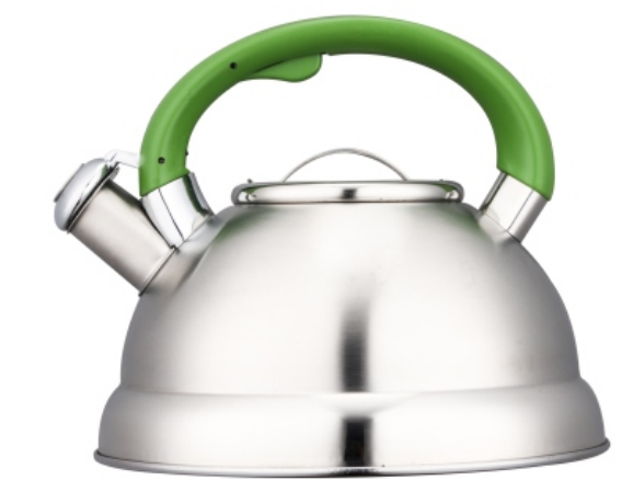 KHK014 2.5L whistling Teakettle with color painting nylon handles