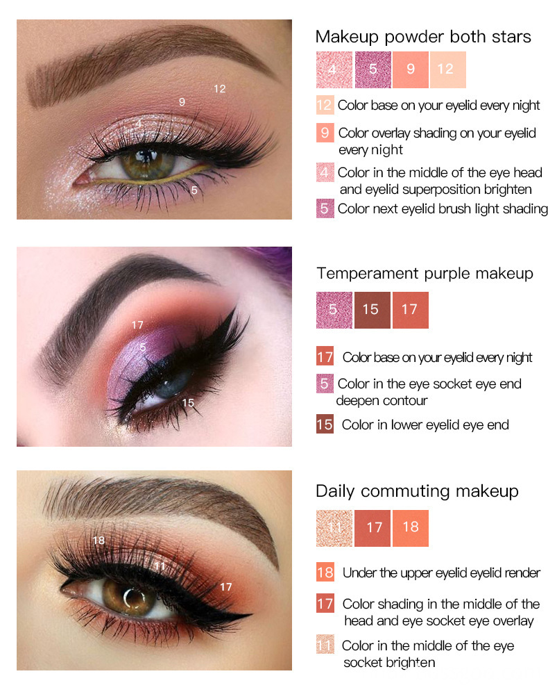 18 Color Eye Shadow 8