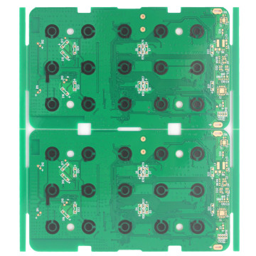 Carbon ink pressing keyboard circuit board