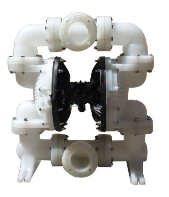 QBY engineering plastic pneumatic diaphragm pump reinforced polypropylene diaphragm pump 4