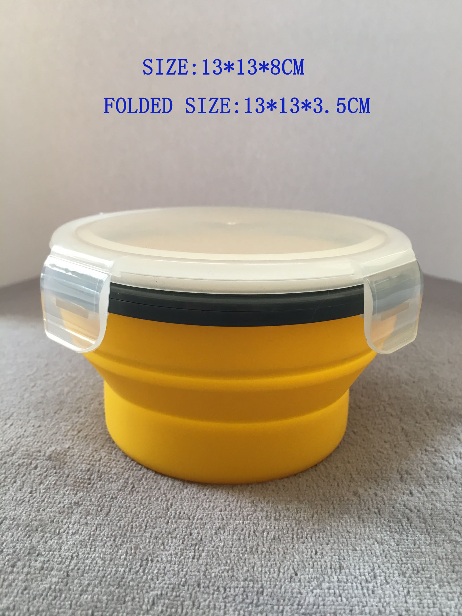 Round Portable Foldable Container