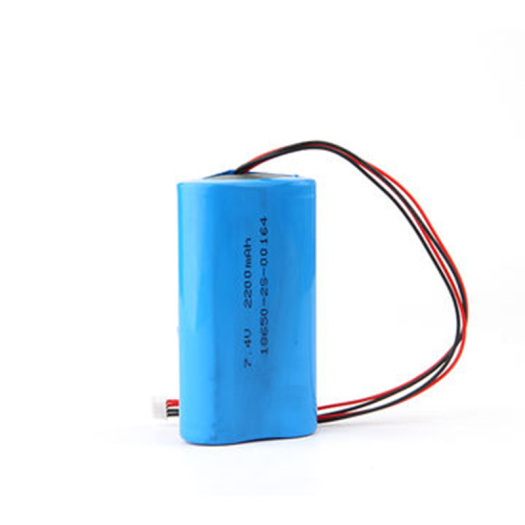 18650 2S1P 7.4V 2200mAh Lithium Ion Battery Pack