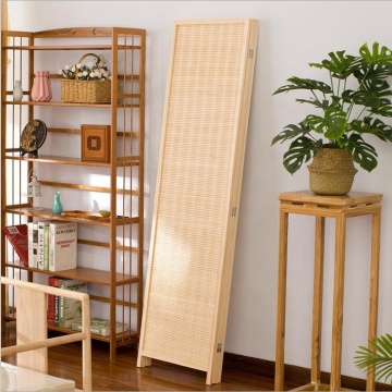 Bamboo 4 panels room divider folding