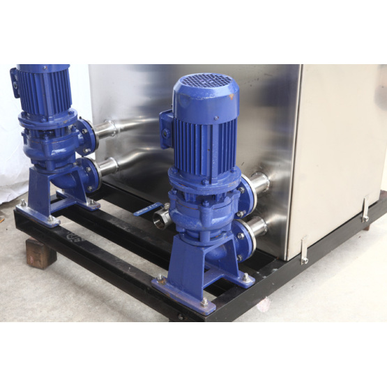 Vertical non-clogging sewage pump