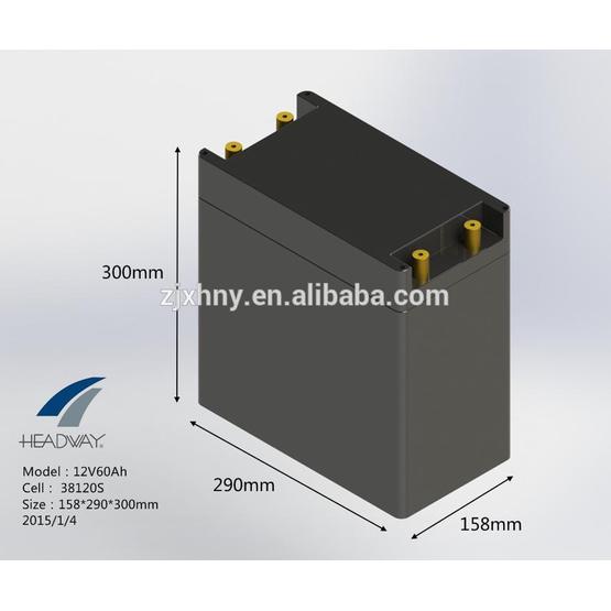 12V 30Ah 50Ah li-ion battery for car auto-start