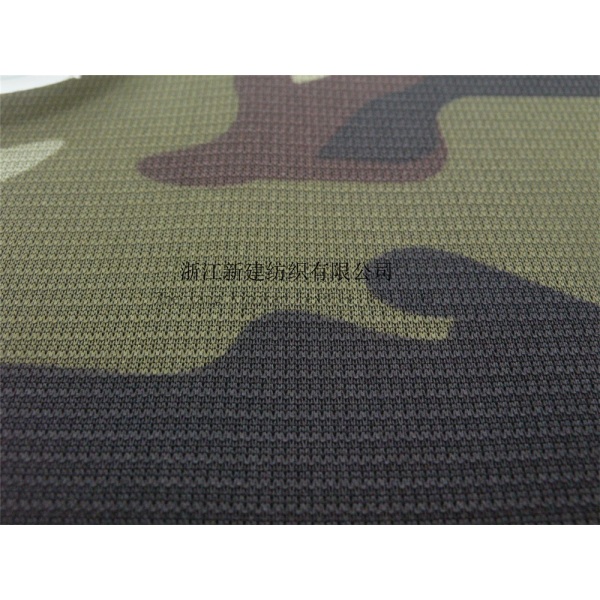 Polyester  Knitting  Camouflage Fabric for T-shirt