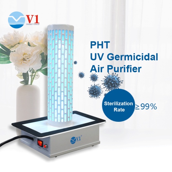 Bacteria odor air duct uv c light sanitizer