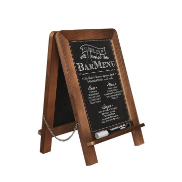 Standing Double Sided Tabletop Kitchen Chalkboard
