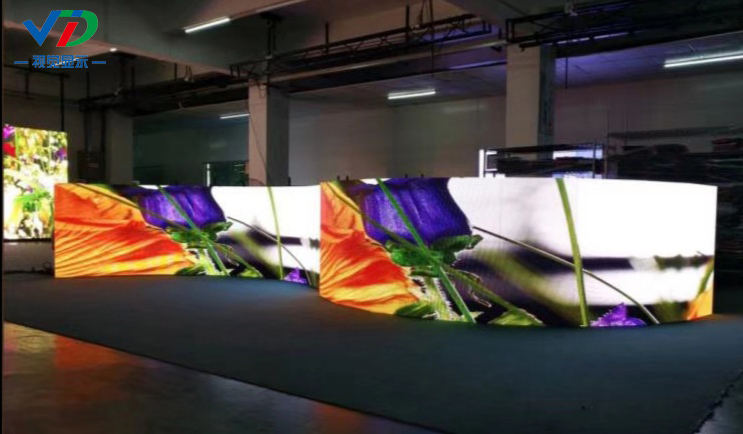 Curved Indoor LED Display 