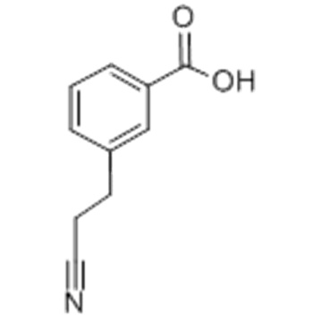 Benzoic acid,3-(1-cyanoethyl)-
CAS No.:5537-71-3
Molecular Structure:
Molecular Structure of 5537-71-3 (Benzoic acid,3-(1-cyanoethyl)-)

Formula: C10H9NO2
Molecular Weight : 175.18
Synonyms:
Benzoicacid, m-(1-cyanoethyl)- (7CI,8CI);2-(3-Carboxyphenyl)prop