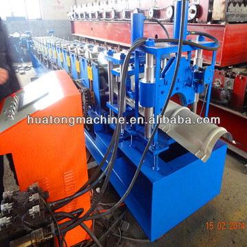 300 Color Steel Roof Ridge Tile Used Roll Forming Machine