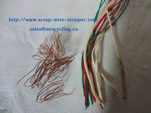 homemade wire stripping machine