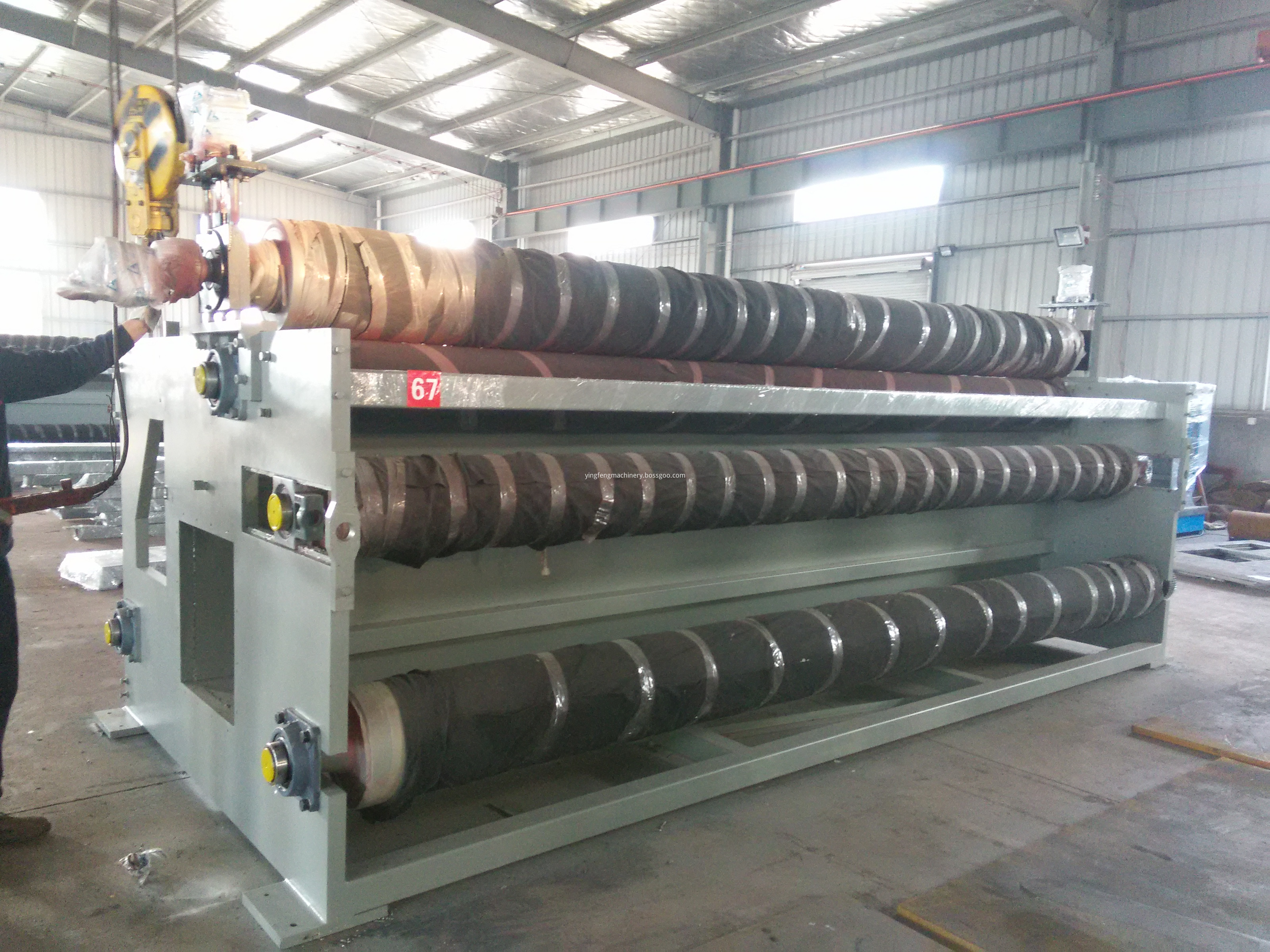 pp nonwoven extruder machinery