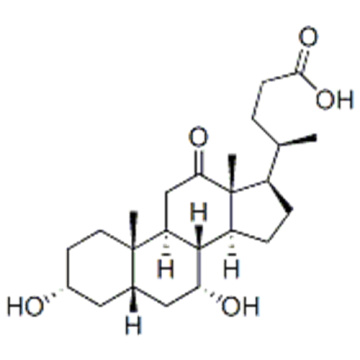 3alpha,7alpha-dihydroxy-12-oxo-5beta-cholan-24-oic acid CAS 2458-08-4