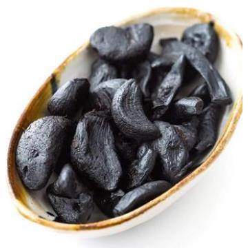peeled black garlic fermented for 90 days