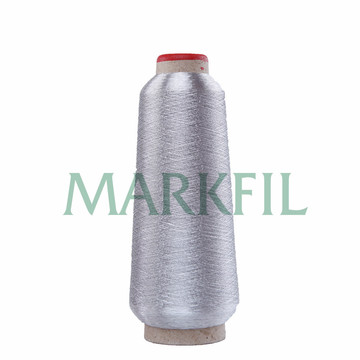 150D polyester real Silver Thread metallic yarn wholesale